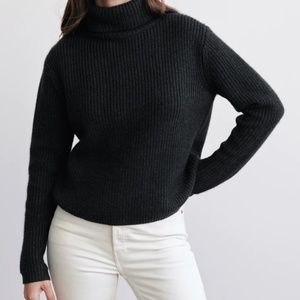 Cropped Turtleneck